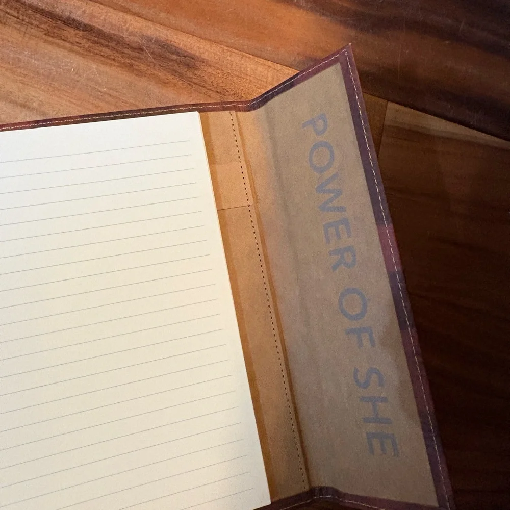 Athleta Power of She Journal Planner Cover Notebook‎ One Size (A2)